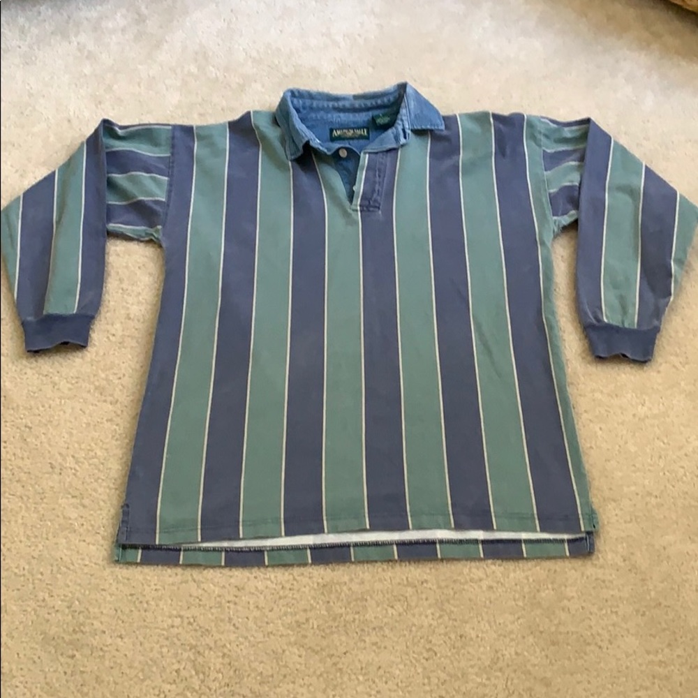 Men’s Faded Look America Eagle Outfitters Shirt L